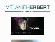 Tablet Screenshot of melanieherbert.net